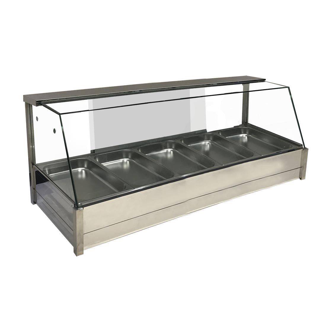 Angled Countertop Heated Bain Marie