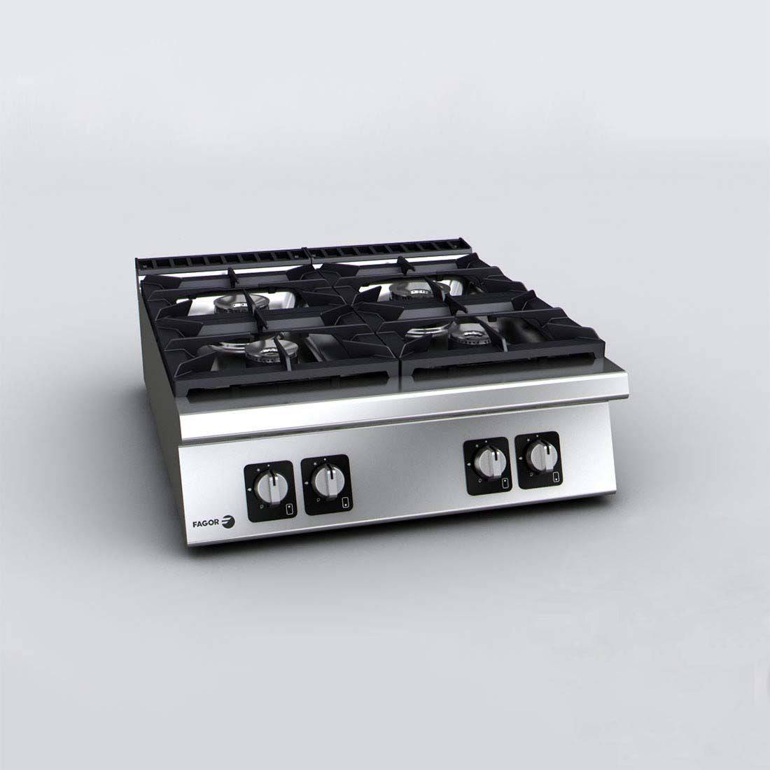 Gas 4 Burner