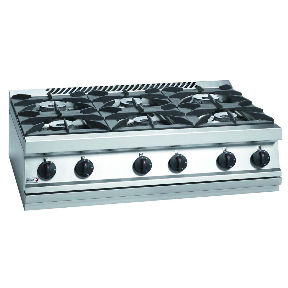 natural gas 6 burner