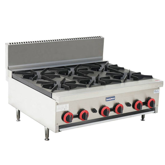 Gas Cook top 6 burner with Flame Failure - RB-6E