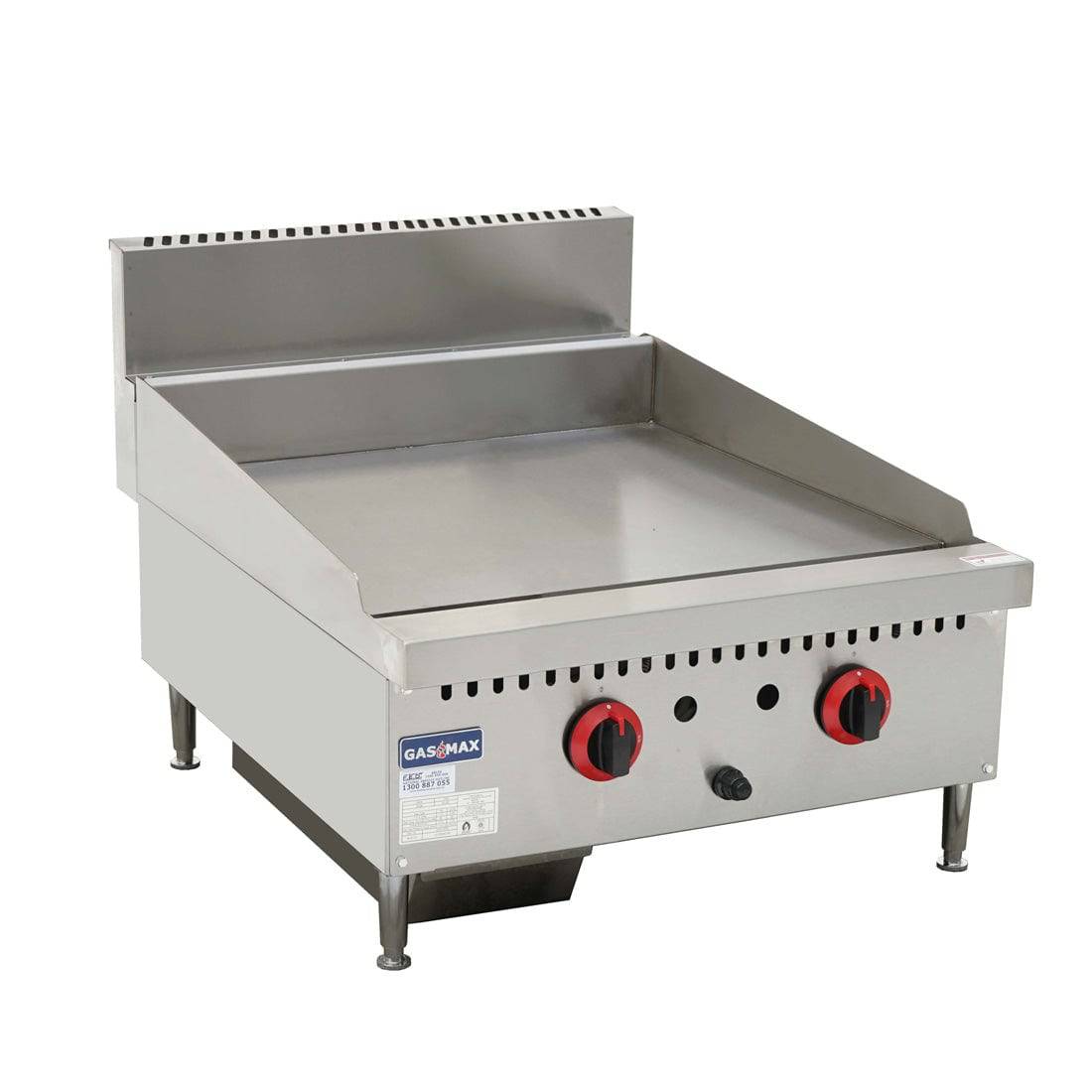 Two burner LPG Griddle Top