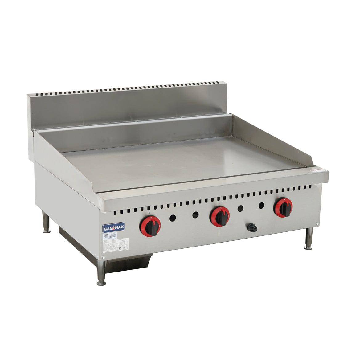 Three burner LPG Griddle Top