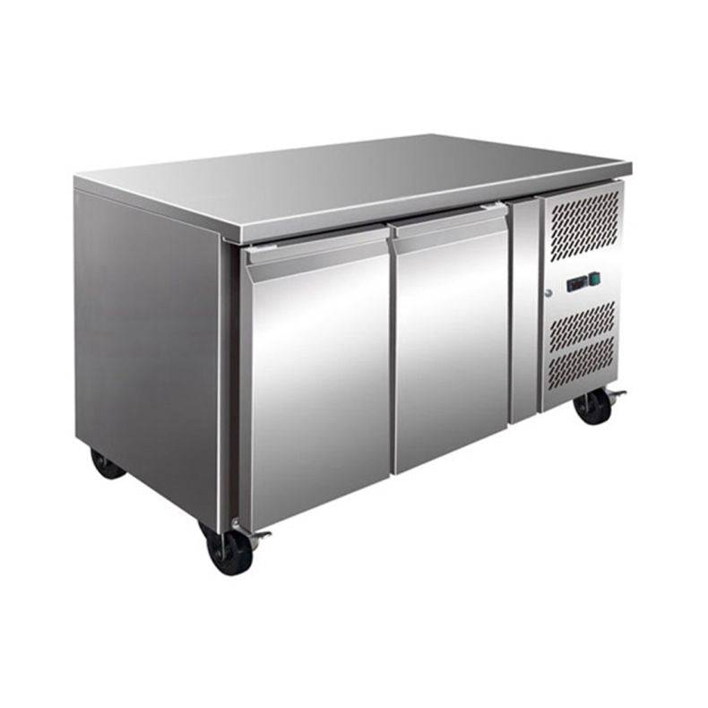 GN2100BT TROPICALISED 2 Door Gastronorm Bench Freezer - JDS Hospitality Equipment 