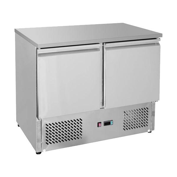 GNS900B Two Door Compact Workbench Fridge - JDS Hospitality Equipment 