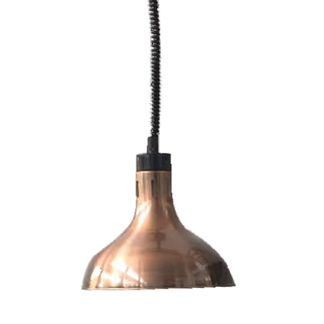 Pull down heat lamp antique copper in Melbourne