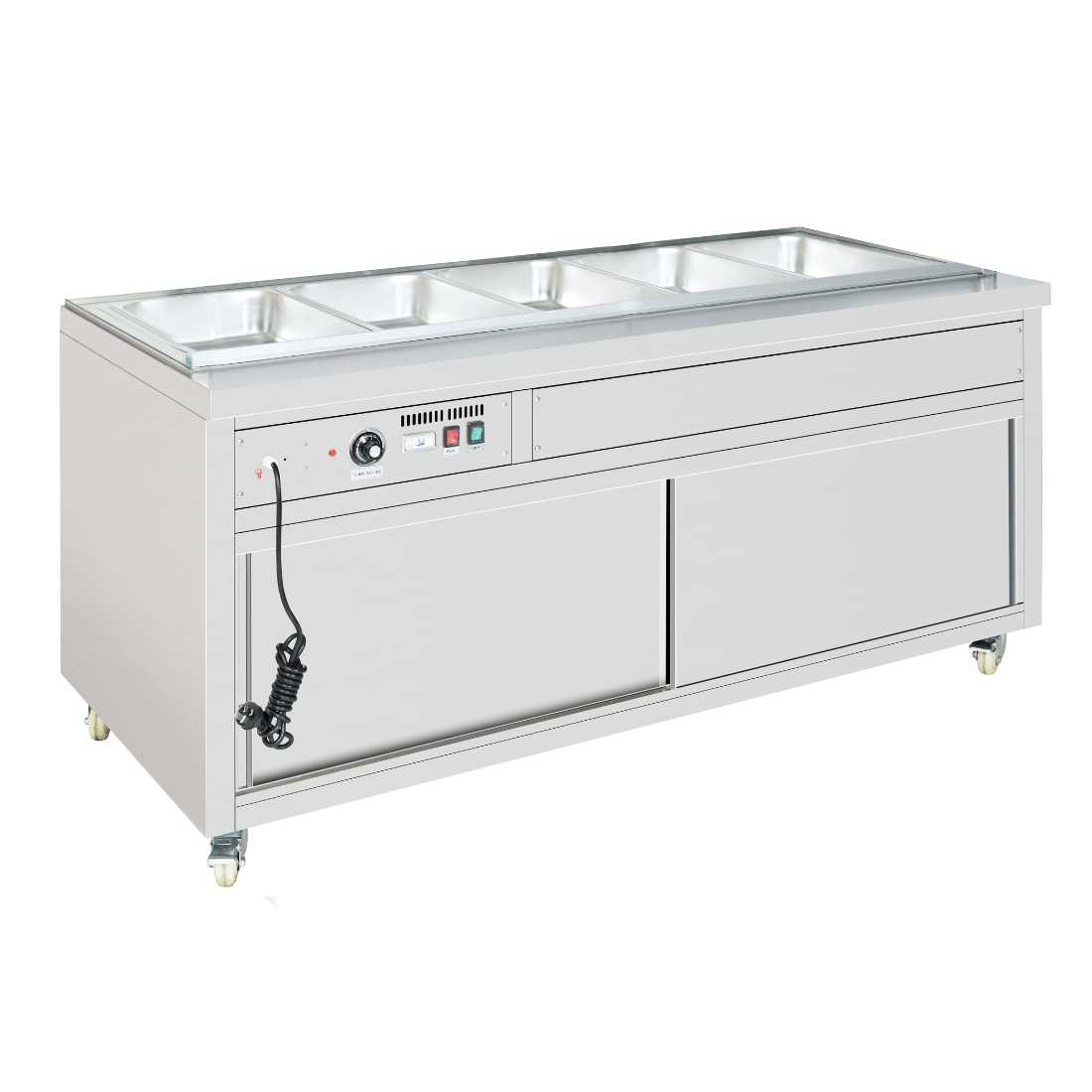 Thermaster Premium Wet and Dry Bain Marie Food Display