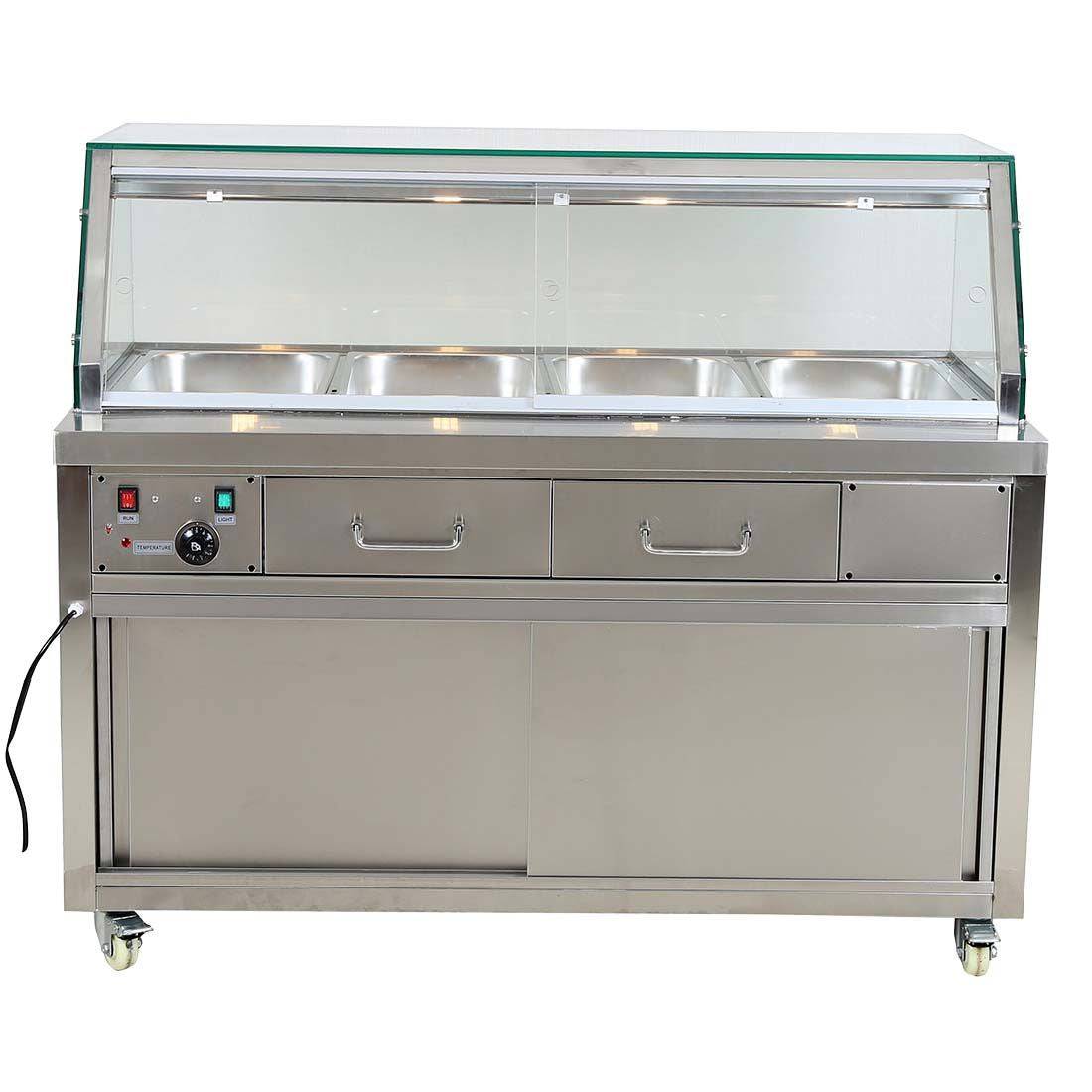 Heated Bain Marie Food Display in Melbourne