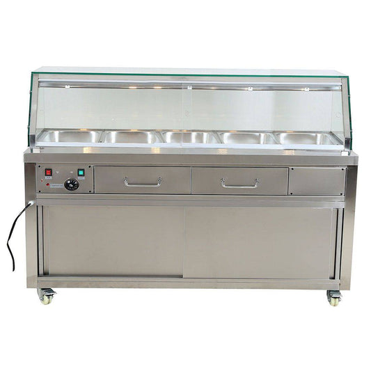 F.E.D Heated Bain Marie Food Display