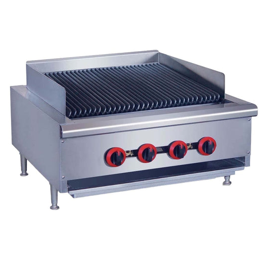 Natural Gas 4 Burner Char Grill Top