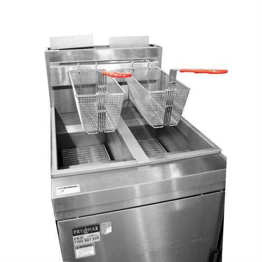 Superfast LPG Gas Tube Twin Vat Fryer