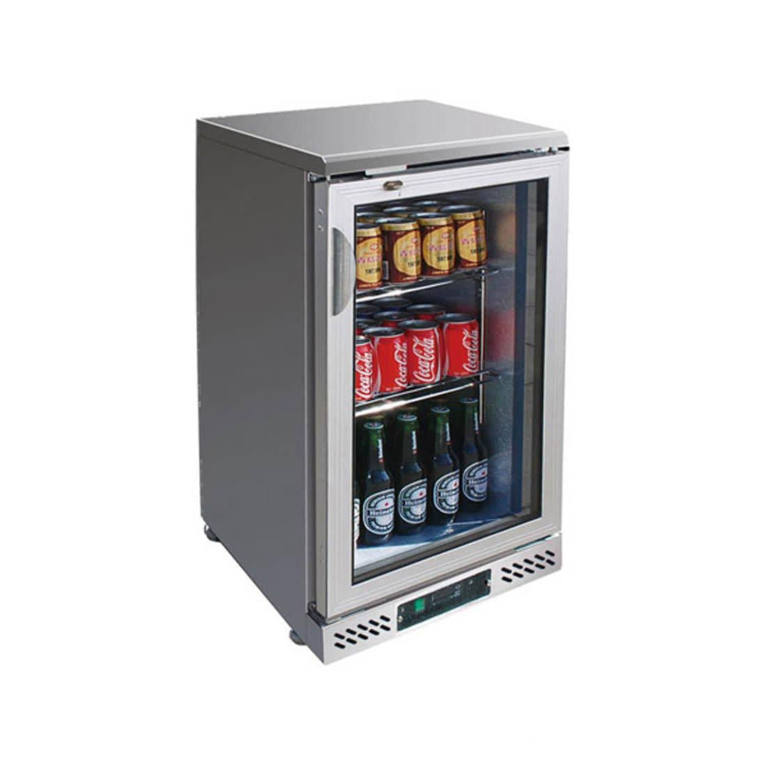 single door Stainless Steel Bar Cooler