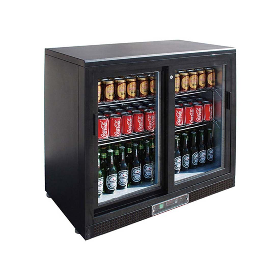 Double Sliding Door Drink Cooler in Melbourne