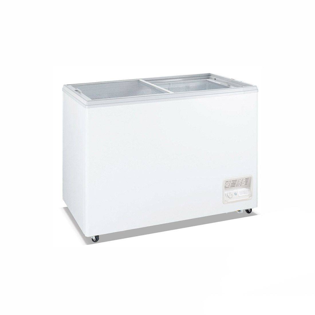 Heavy Duty Chest Freezer with Glass Sliding Lids - WD-200F