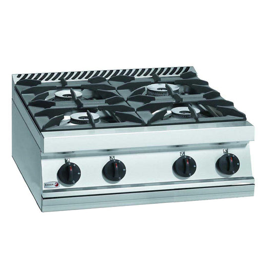 Ex-Showroom: Fagor 700 Series Natural Gas 4 Burner SS Boiling Top CG7-40H-NSW1461