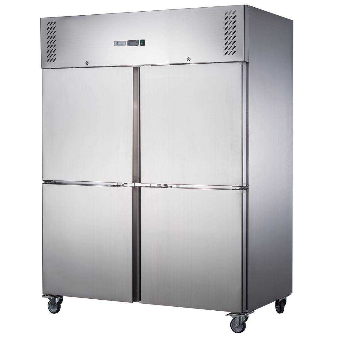 Ex-Showroom: FED-X S/S Four Door Upright Fridge - XURC1410S2V